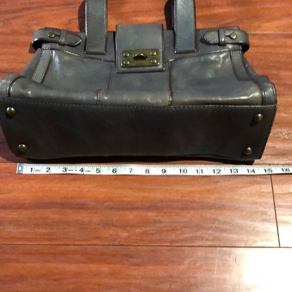 Rustic blue fossil bag - Picture 13 of 15